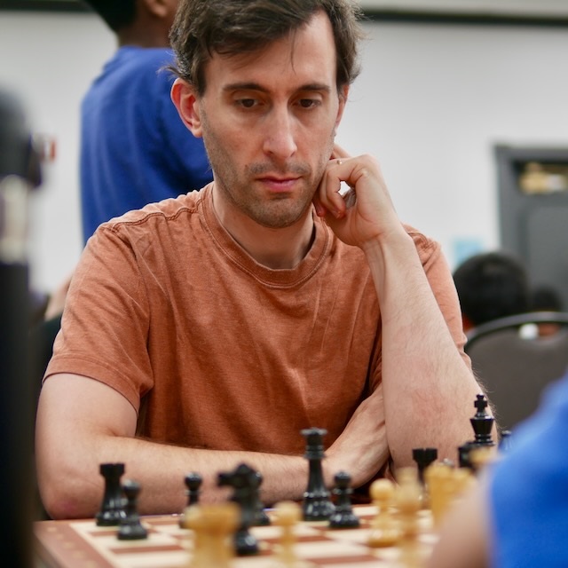 Dan Pomerantz playing competitive chess